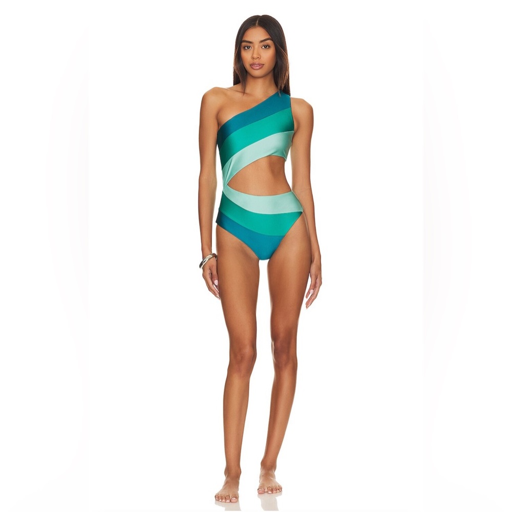 Beach Riot Joyce One Piece Cosmic Colorblock, Large, $168 - Picture 4 of 10